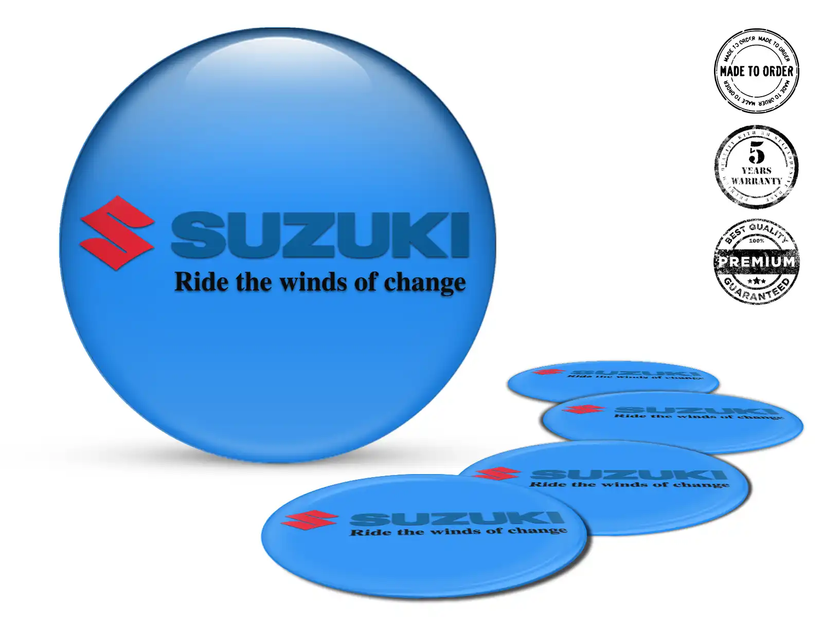Suzuki Pegatinas de Rueda Pro Horizonte Flujo Cósmico